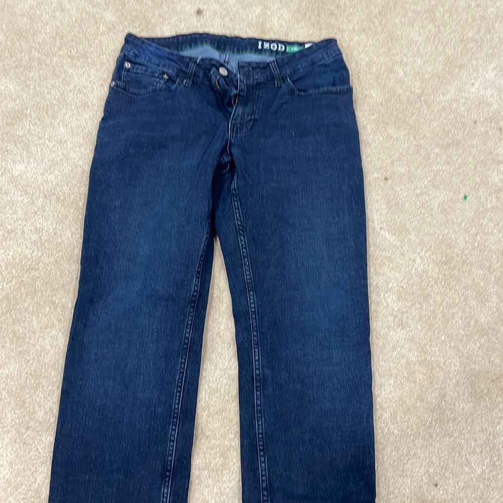 Izod straight fit dark blue